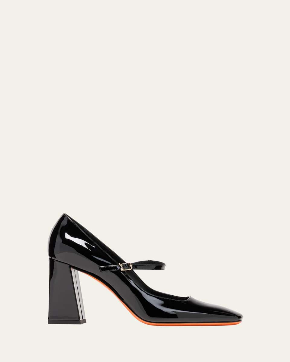 Marta Patent Mary Jane Pumps
